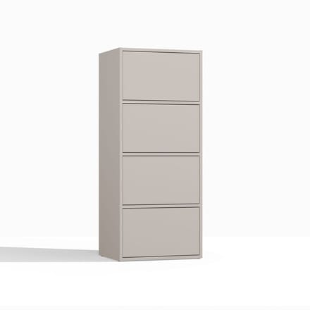 MALWA ALMA - Dressoir - 4 deuren - TIP-ON greeploos - Kasjmier beige