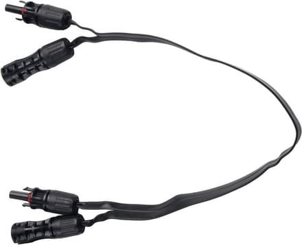 Super Platte Zonnepaneel Verlengsnoer Koper 0.5 Meter 1KV