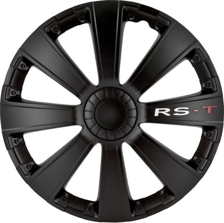 Autostyle Wieldoppen Rs-t 15 Inch Abs Zwart Set Van 4