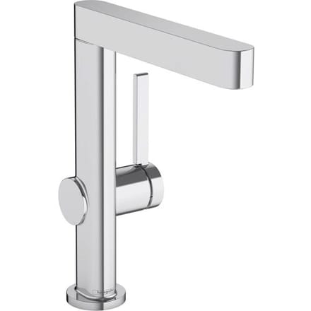 hansgrohe Finoris - Wastafelmengkraan - Ééngreeps bediening - Met afvoerplug - 230mm - Draaibare uitloop - Chroom