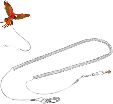 Lexium Vogel harnas - Vogel tuigje - Vogel riem - Vogelharnas - Tuigje voor vogels
