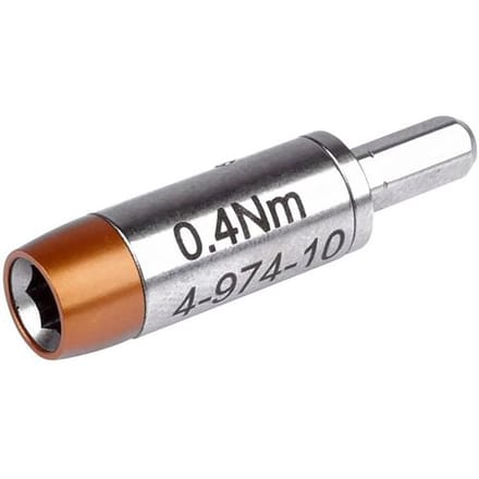BERNSTEIN Tools for Electronics Bernstein Werkzeugfabrik 4-974 Draaimomentadapter Voor insteekgereedschap, Vooringesteld Inbus 0.4 Nm (max)