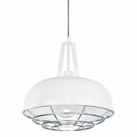 Nowodvorski Guard Hanglamp E27 Wit Metaal 1 Lichtpunt