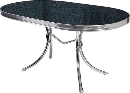 Bel Air Retro Eettafel TO-26 Blackstone