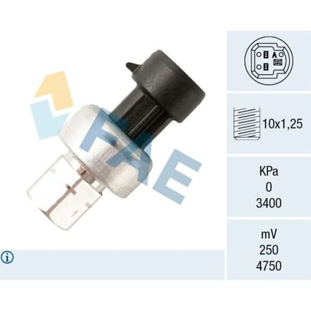 Drukschakelaar, airconditioning FAE 15811