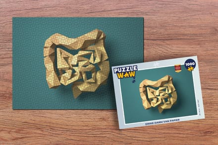 Puzzel Dikke darm van papier - Legpuzzel - Puzzel 1000 stukjes volwassenen