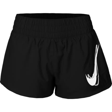 Nike Swoosh Hardloopshorts Dames-Zwart