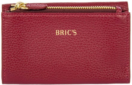 BRIC'S Leren portemonnee Gondola Fioraliso Wallet Rubino wijnrood