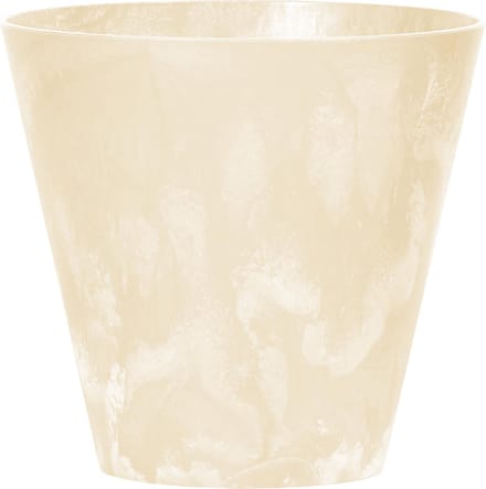 Bloempot Tubus - 40 cm - Crème beige