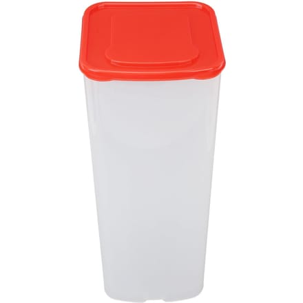 Broodopbergdoos Houdt Vers Groot Capaciteit Perfecte Afsluitdoos Broodcontainer voor Thuis Red white