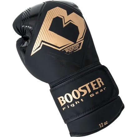 Booster Kickboks Scheenbeschermers Bangkok - Zwart Goud - maat M