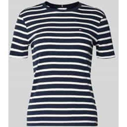 Slim fit T-shirt van puur katoen
