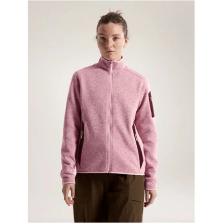 Arc'teryx Covert Cardigan Dames (Maat - XL, Kleur - Bliss Heather / Mars)