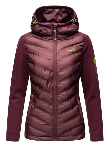 Navahoo Dames Gewatteerde Jas Nimm mich mit – Getailleerd, Stijlvol & Comfortabel met Capuchon
