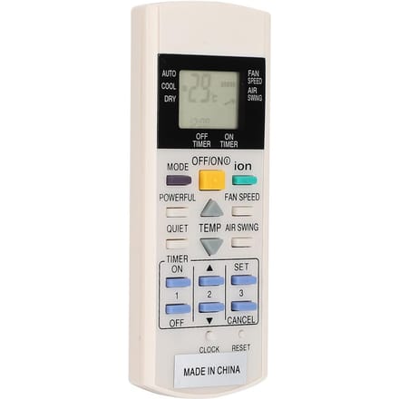 Télécommande de Climatiseur Accessoire de Remplacement pour A75C3299 A75C2600 white