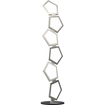 Evotec Dimbare LED-vloerlamp Poly, met afstandsbed.