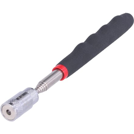 Magnetische Opraaptool met LED-licht Mini Draagbare Telescopische Magneet Picker Bar Cadeau gray