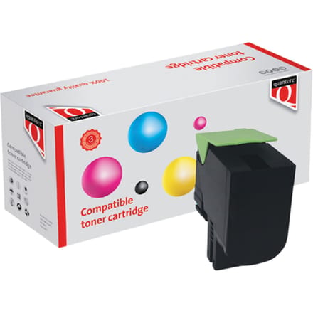 Tonercartridge Quantore alternatief tbv Lexmark 71B0H10 zwart