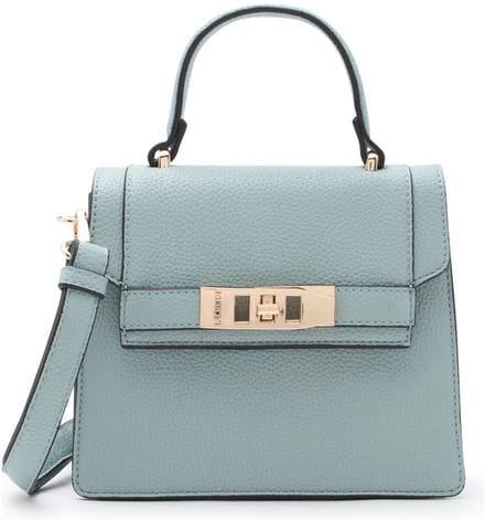 L.CREDI Konstanze Handtas 20 cm - Dames - mint blue