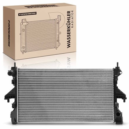 Frankberg 1x radiator waterkoeler motorkoeler voor Citroën