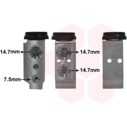 Van Wezel - EXPANSIEVENTIEL AIRCO VOOR HYUNDAI SANTAFE 2007-2009 976042B100
