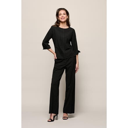 Zion Top Zwart / Wit