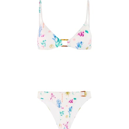 Protest PRTIndes - Bikini set Dames - Koordsluiting - Uitneembare vulling - Normale pasvorm - Medium dekking - Wit