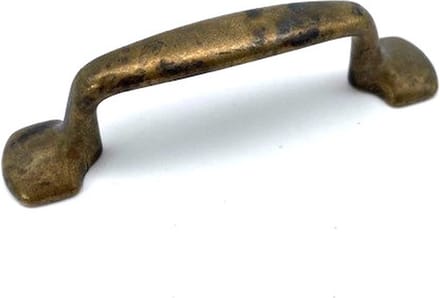 Greep Massief Messing Antiek 98x20mm
