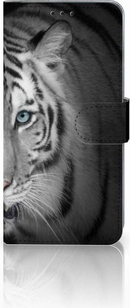 Huawei P30 Pro Telefoonhoesje met Pasjes Tijger