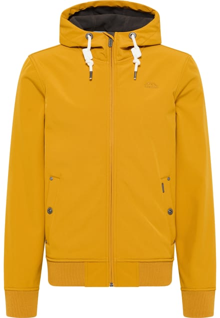 ICEBOUND softshell blouson Heren mosterd