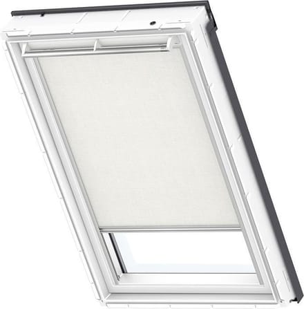VELUX Lichtdoorlatend rolgordijn - Wit - Elektrisch (op netstroom) - Raamcode: 601 en S01 - Raamtype: GGL, GHL, GPL, GGU en GPU