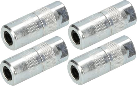 Set van 4 Hydraulische Mondstukken voor Vetpers met M10x1 Schroefdraad
