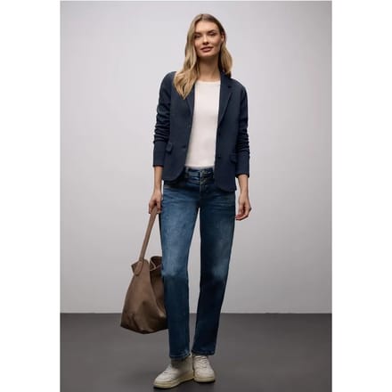 Blazer met structuur