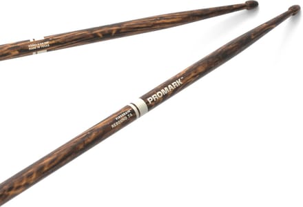 ProMark R7AFG Rebound 7A FireGrain Hickory drumstokken met houten tip