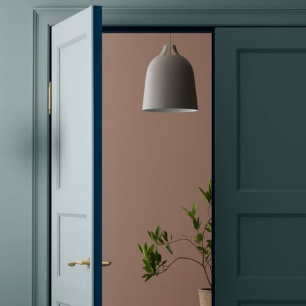 Eva Solo hanglamp Clover, Ø 35 cm, steengrijs, E27