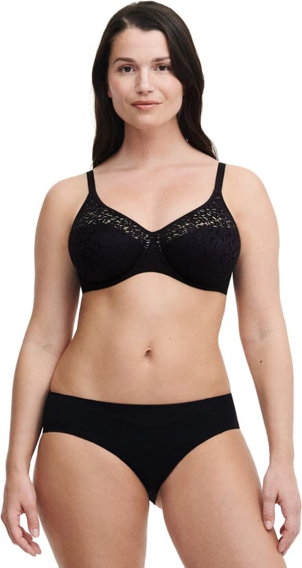Chantelle - Norah - Beugel BH - Bedekkend - Soft Feel - ZWART