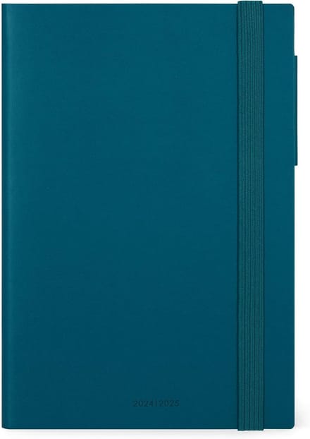 Weekkalender 2025 Medium 12 Maanden Agenda met Elastische Sluiting en Planner