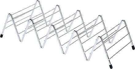 Taco Rack For 4 Pieces22x6,4xh4,2cm Chrome