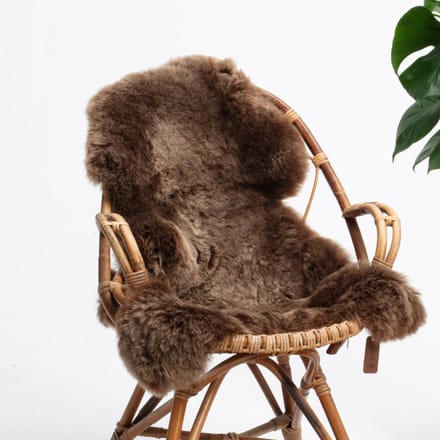 SHEEPY® | Schapenvacht | Sólveig (Bruin) S (90-100cm) - Sheepy.cc