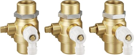 Bosch Toebehoren voor woningstations Kogelkraan Set (3 stuks), 7735600615