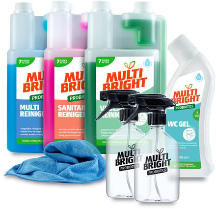 Multibright probiotische Zomerschoonmaak XXL Pakket 3 - 7-delige set - 7 stuks