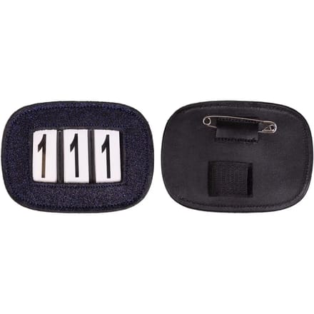 QHP - Nummerhouder Shine - Navy