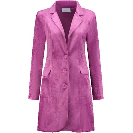 Helena Hart Velours 7423 lang uni cyclaam