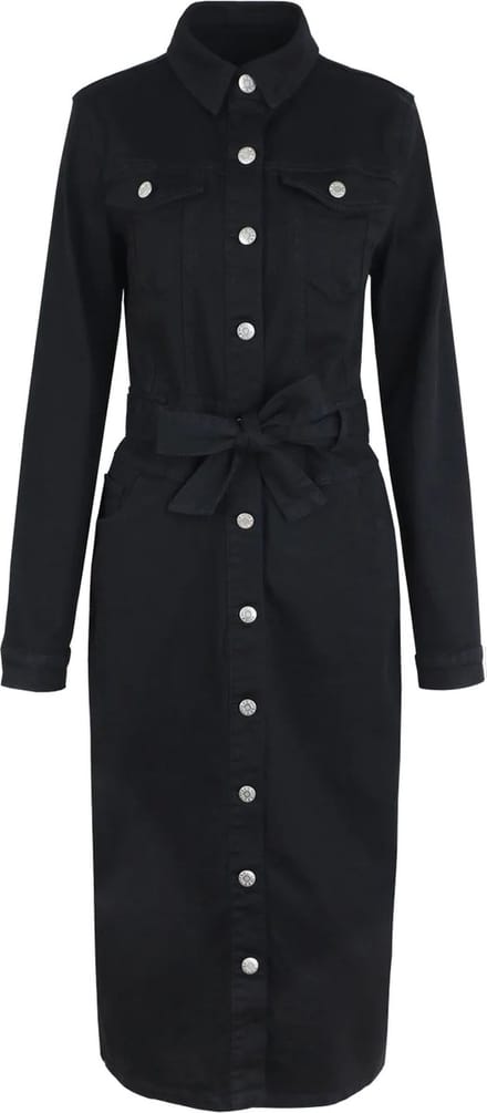 Erina Denim jurk 24WNG03 Black
