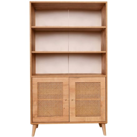 Boekenkast Hazeran Eik Beukenhout 40x90x158 cm