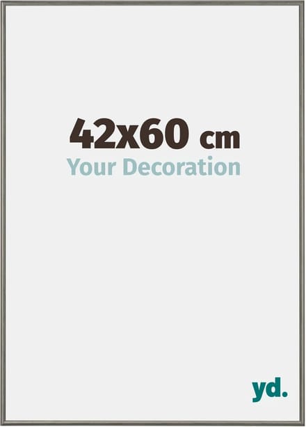 Your Decoration - Fotolijst 42x60 cm - Aluminium - Mercury Structuur - New York