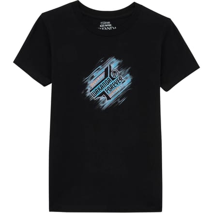 Wakanda Forever Fade Kids' T-Shirt - Black - 122/128 (7-8 jaar)