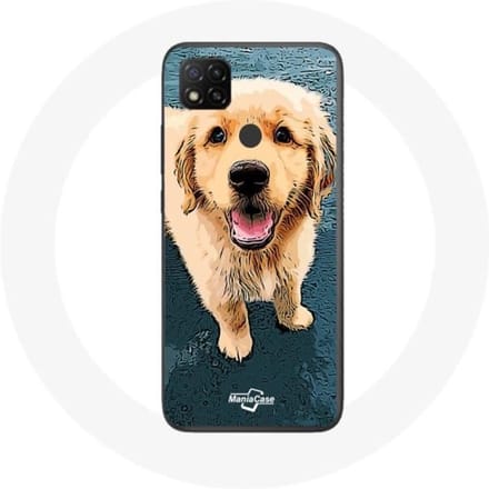 Coque Xiaomi Redmi 9C golden retriever Chiot