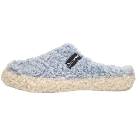 Verbenas Yuma Curly Pantoffels Open - licht blauw - Maat 36