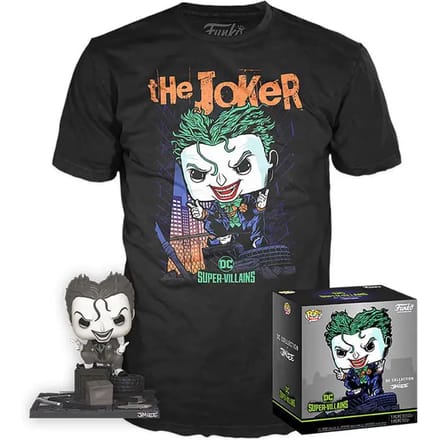 Beeldje Funko POP & T-shirt DC Comics Jim Lee Joker